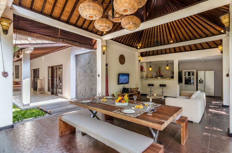 Villa Can Barca Open Plan Dining Pavilion | Petitenget, Bali