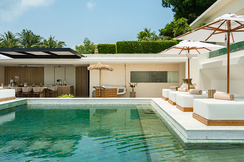 Samujana 12 Pool Side Sun Beds | Choeng Mon, Koh Samui