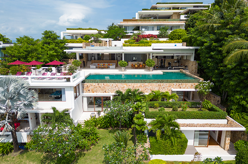 Samujana 4 Bird's Eye View | Choeng Mon, Koh Samui