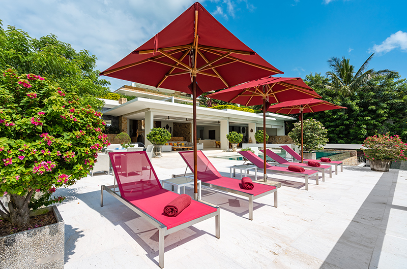 Samujana 4 Pool Side Loungers | Choeng Mon, Koh Samui