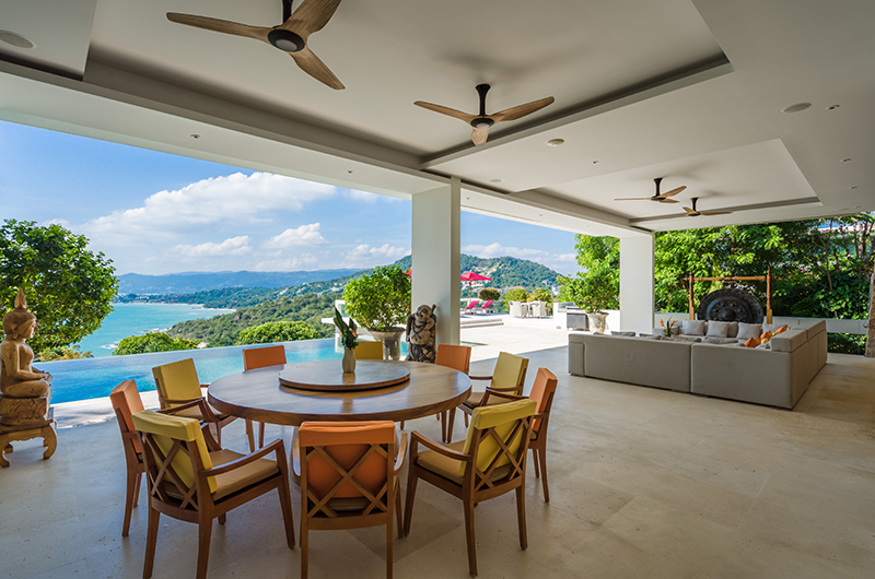 Samujana 4 Indoor Dining Area | Choeng Mon, Koh Samui