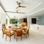 Samujana 4 Indoor Kitchen and Dining Area | Choeng Mon, Koh Samui