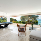Samujana 4 Lounge Room with Billiard Table | Choeng Mon, Koh Samui