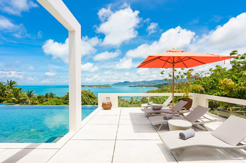 Samujana 7 Pool Side Loungers | Choeng Mon, Koh Samui