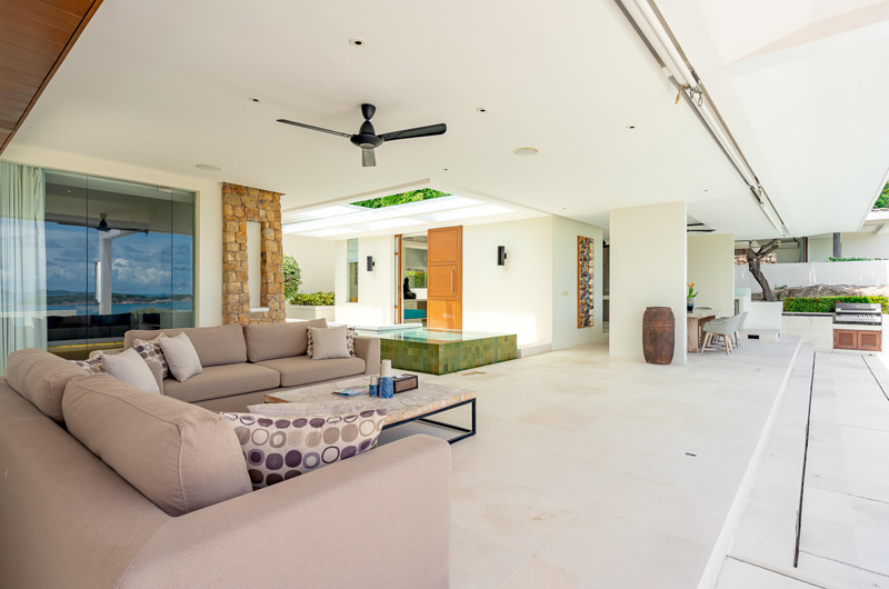 Samujana 7 Living Area | Choeng Mon, Koh Samui