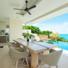 Samujana 7 Dining Area with Pool View | Choeng Mon, Koh Samui