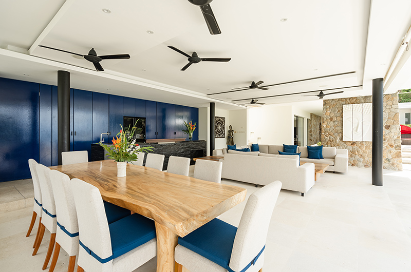 Samujana 9 Living and Dining Area | Choeng Mon, Koh Samui