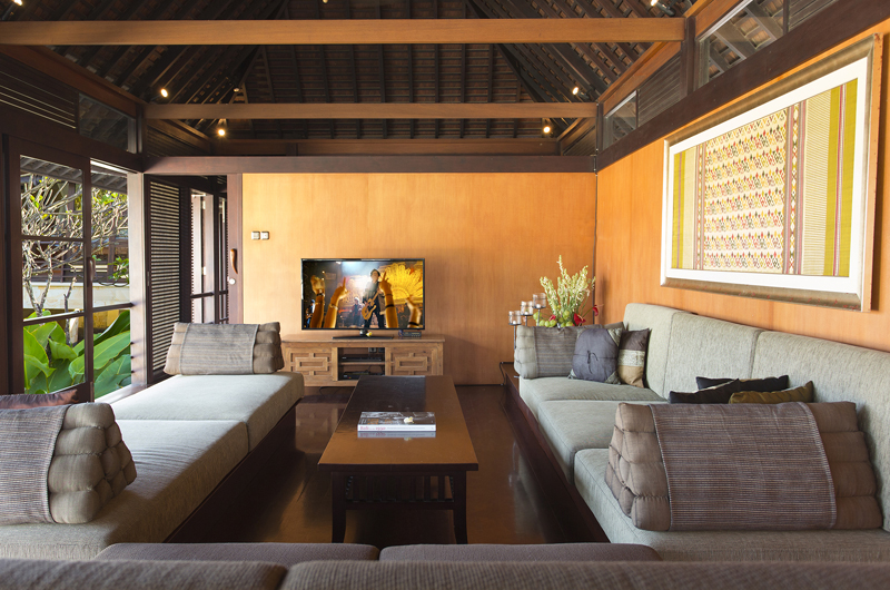 Villa Bayu Gita Bayu Gita Residence Living Area with TV | Sanur, Bali