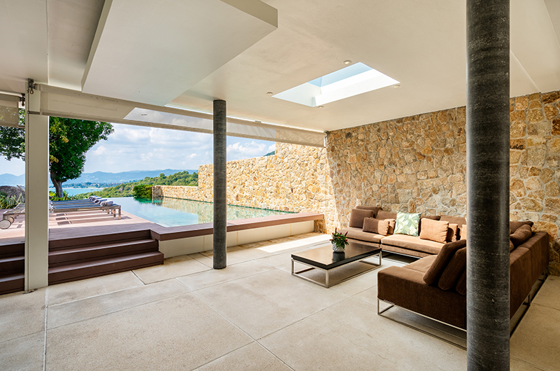 Samujana 11a Pool Side Living Area | Choeng Mon, Koh Samui