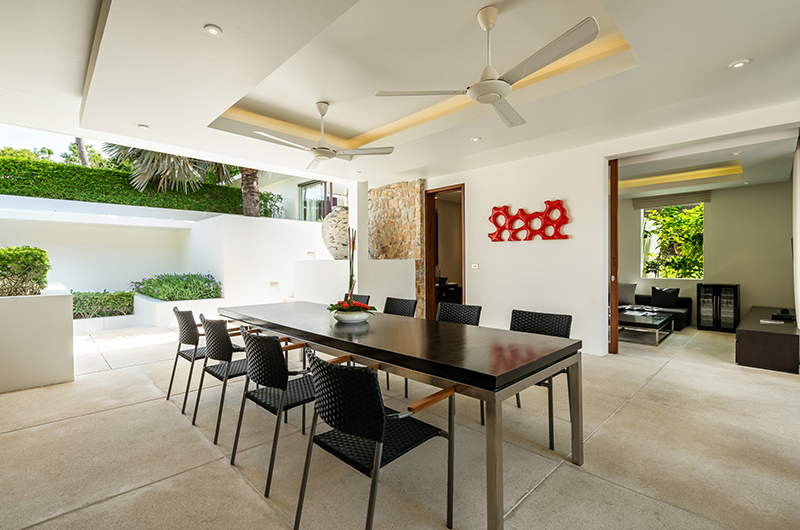 Samujana 11a Dining Area with View | Choeng Mon, Koh Samui