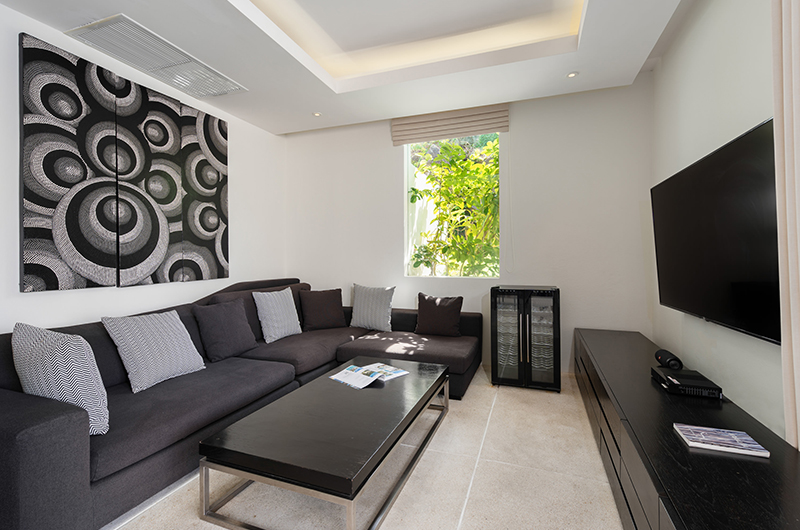 Samujana 11a Lounge Room with TV | Choeng Mon, Koh Samui