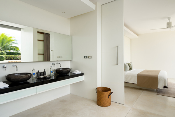 Samujana 15 Bedroom and His and Hers Bathroom | Choeng Mon, Koh Samui