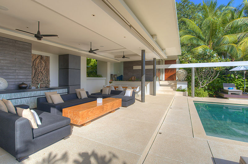 Samujana 16 Pool Side Living Area | Choeng Mon, Koh Samui