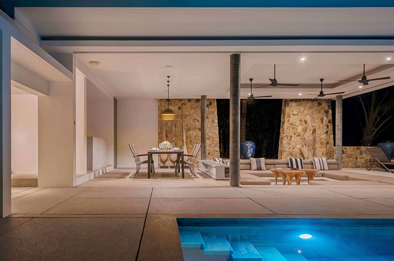 Samujana 19 Living and Dining Area | Choeng Mon, Koh Samui
