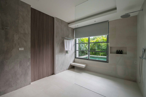 Samujana 19 Bathroom Two with Shower | Choeng Mon, Koh Samui Samujana 19 Bathroom Two with Shower | Choeng Mon, Koh Samui