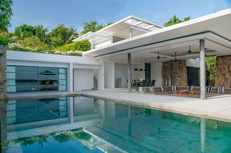 Samujana 19 Pool Side Living Area | Choeng Mon, Koh Samui