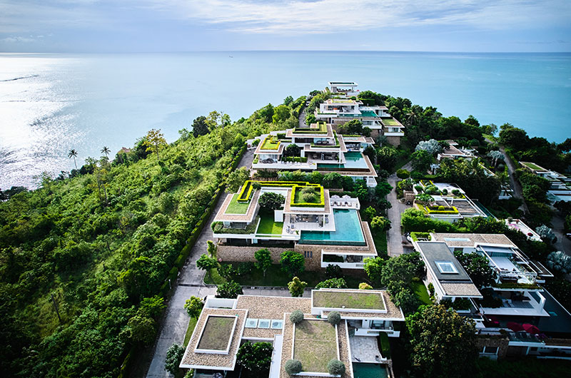Samujana 19 Bird's Eye View | Choeng Mon, Koh Samui