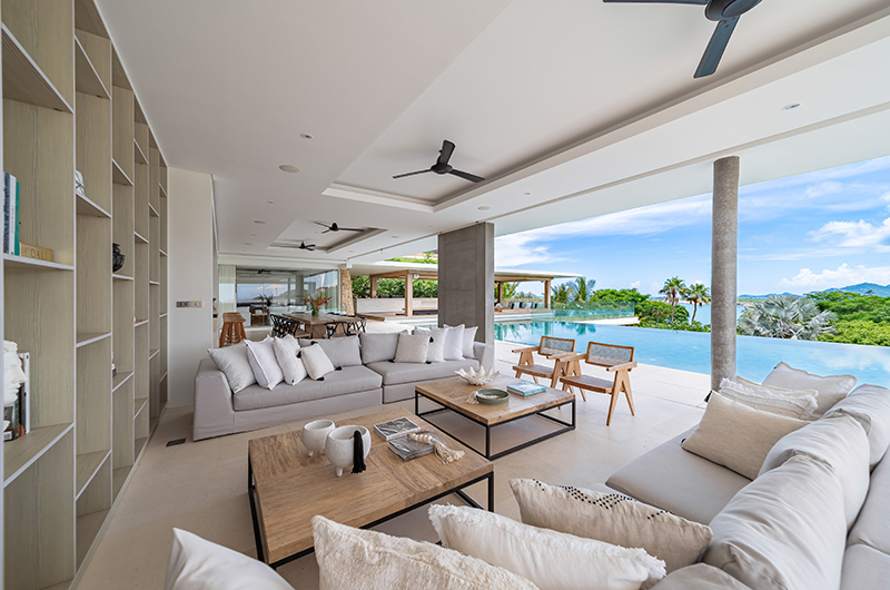 Samujana 24 Living Area | Choeng Mon, Koh Samui