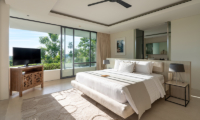 Samujana 24 Bedroom with Table Lamps and TV | Choeng Mon, Koh Samui