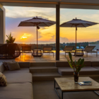Samujana 26 Living Area at Night | Choeng Mon, Koh Samui