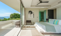 Samujana 26 Bedroom and Balcony with View | Choeng Mon, Koh Samui