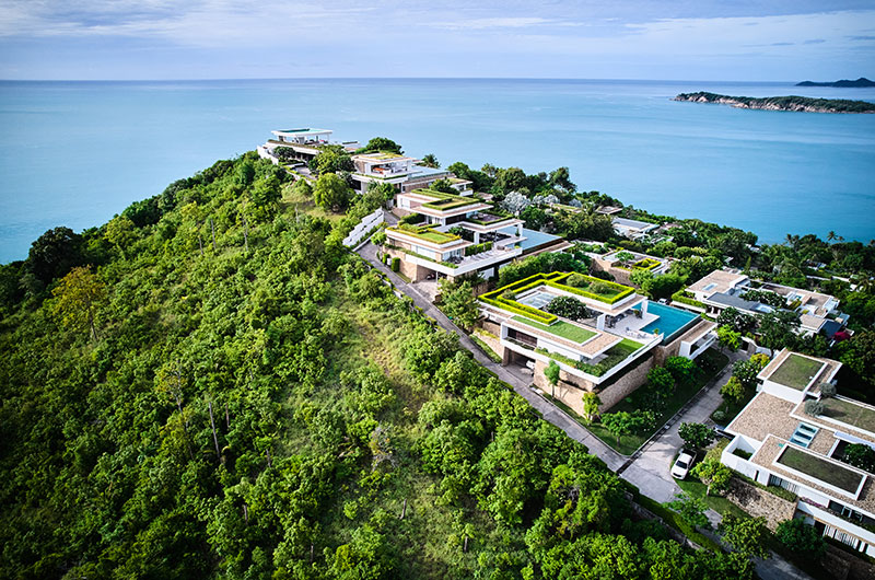 Samujana 27 Bird's Eye View | Choeng Mon, Koh Samui
