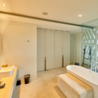 Samujana 27 Bathroom One with Bathtub and Mirror | Choeng Mon, Koh Samui