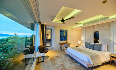Samujana 27 Bedroom Two with View and Study Area | Choeng Mon, Koh Samui
