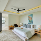 Samujana 27 Bedroom Four with Side Lamps | Choeng Mon, Koh Samui