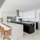 Samujana 30 Kitchen Area with View | Choeng Mon, Koh Samui