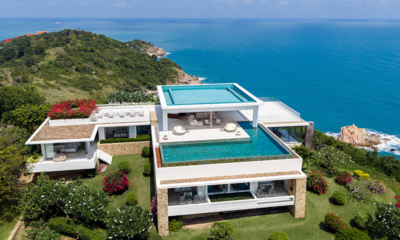 Samujana 30 Exterior with Gardens and Sea View | Choeng Mon, Koh Samui