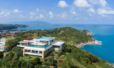 Samujana 30 Exterior with Gardens and Ocean View | Choeng Mon, Koh Samui