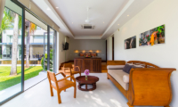 Baan Asan Bedroom with Lounge Area and Garden View | Taling Ngam, Koh Samui