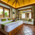 Baan Mika Double Bedroom with TV | Choeng Mon, Koh Samui