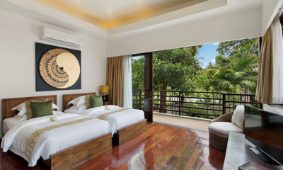 Baan Samlarn Bedroom Four with Twin Beds | Lipa Noi, Koh Samui