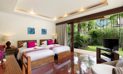 Baan Samlarn Bedroom Five with Twin Beds | Lipa Noi, Koh Samui