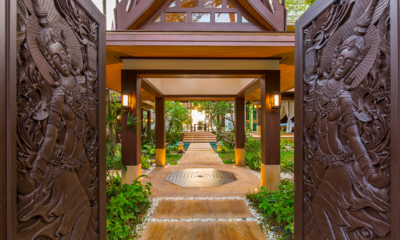 Baan Tao Talay Villa Entrance | Lipa Noi, Koh Samui