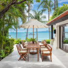 Ban Haad Sai Open Plan Dining Area with Sea View | Bang Rak, Koh Samui