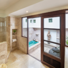 Ban Haad Sai Bathroom Two with Bathtub | Bang Rak, Koh Samui