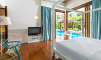 Ban Suriya Bedroom with Pool View | Lipa Noi, Koh Samui