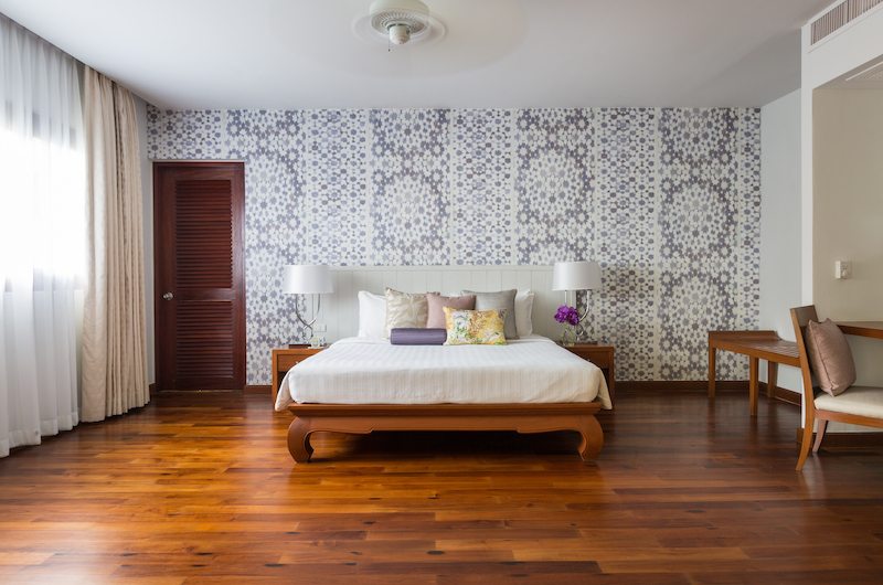 Bougainvillea Villa Bedroom Area | Maenam, Koh Samui
