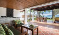 Bougainvillea Villa Open Plan Seating | Maenam, Koh Samui