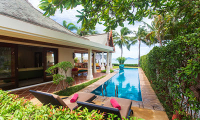 Villa Bougainvillea Pool Side Sun Beds | Maenam, Koh Samui
