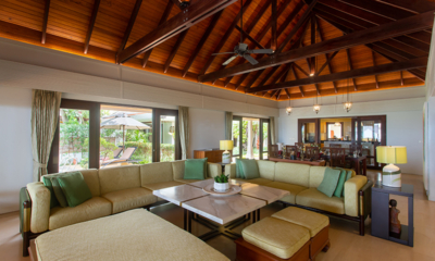 Villa Bougainvillea Indoor Living Area | Maenam, Koh Samui