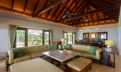 Villa Bougainvillea Indoor Living Area | Maenam, Koh Samui