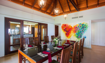 Villa Bougainvillea Indoor Dining Area | Maenam, Koh Samui
