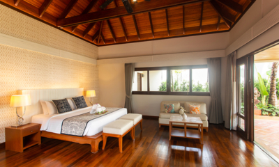 Villa Bougainvillea Bedroom Four with Seating Area | Maenam, Koh Samui