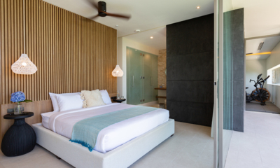Celadon Bedroom with Hanging Lamps | Koh Samui, Thailand