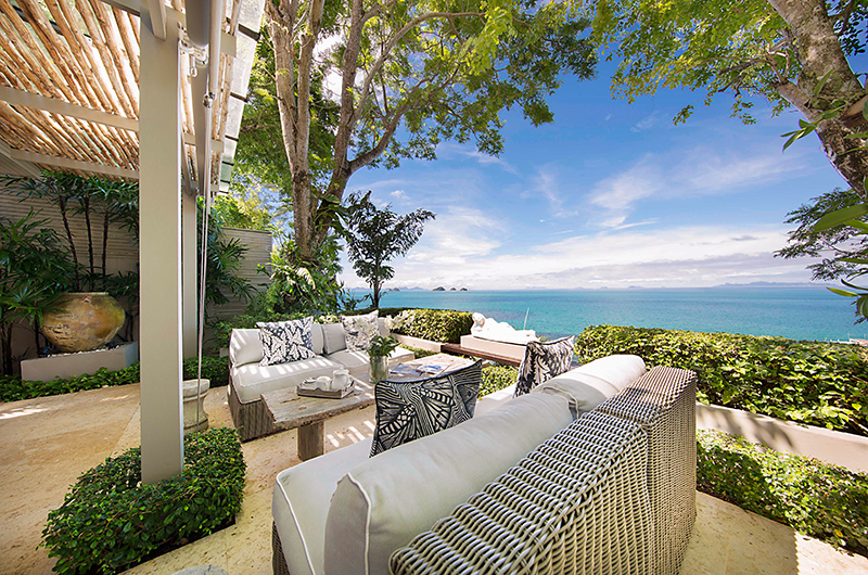 The Headland Villa 1 Outdoor Sofa | Taling Ngam, Koh Samui The Headland Villa 1 Outdoor Sofa | Taling Ngam, Koh Samui