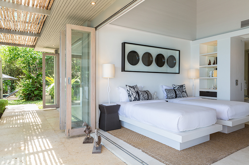 The Headland Villa 1 Spacious Twin Bedroom | Taling Ngam, Koh Samui